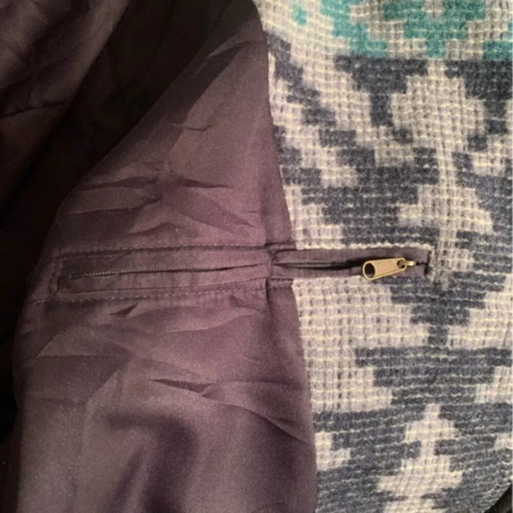 Vintage Woolrich  Aztec Blanket Coat Barn Jacket - Picture 9 of 11